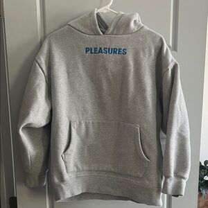 Pleasures Gray Hoodie for Men